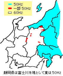 周波数MAP